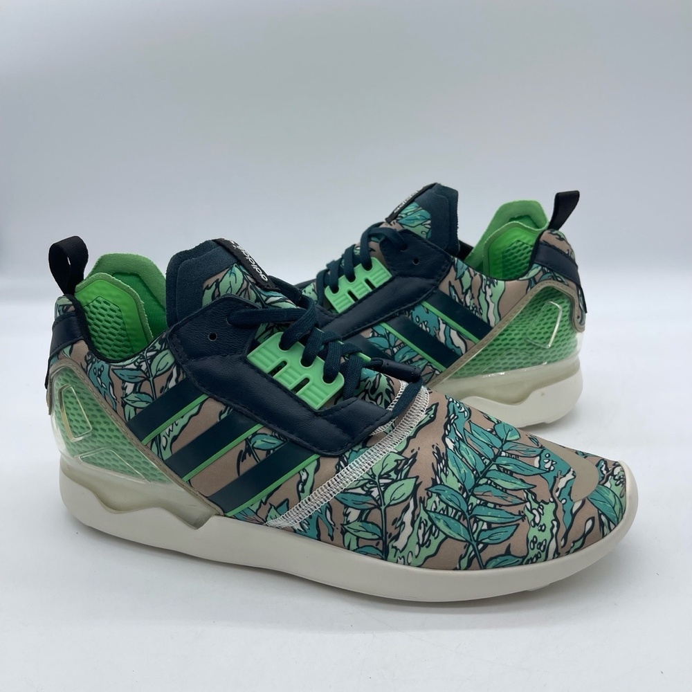 Adidas B26364 Mens Size 10 ZX 8000 Boost  Running Shoes 'Hawaiian Camo' Sneakers